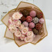 Клубника в шоколаде (12 ягод) с цветами